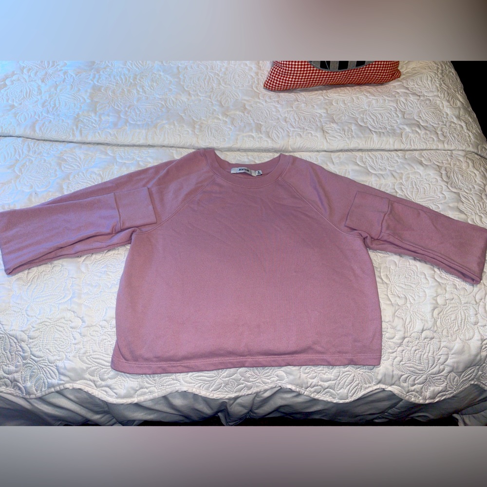 Just Fab Cropped Crewneck